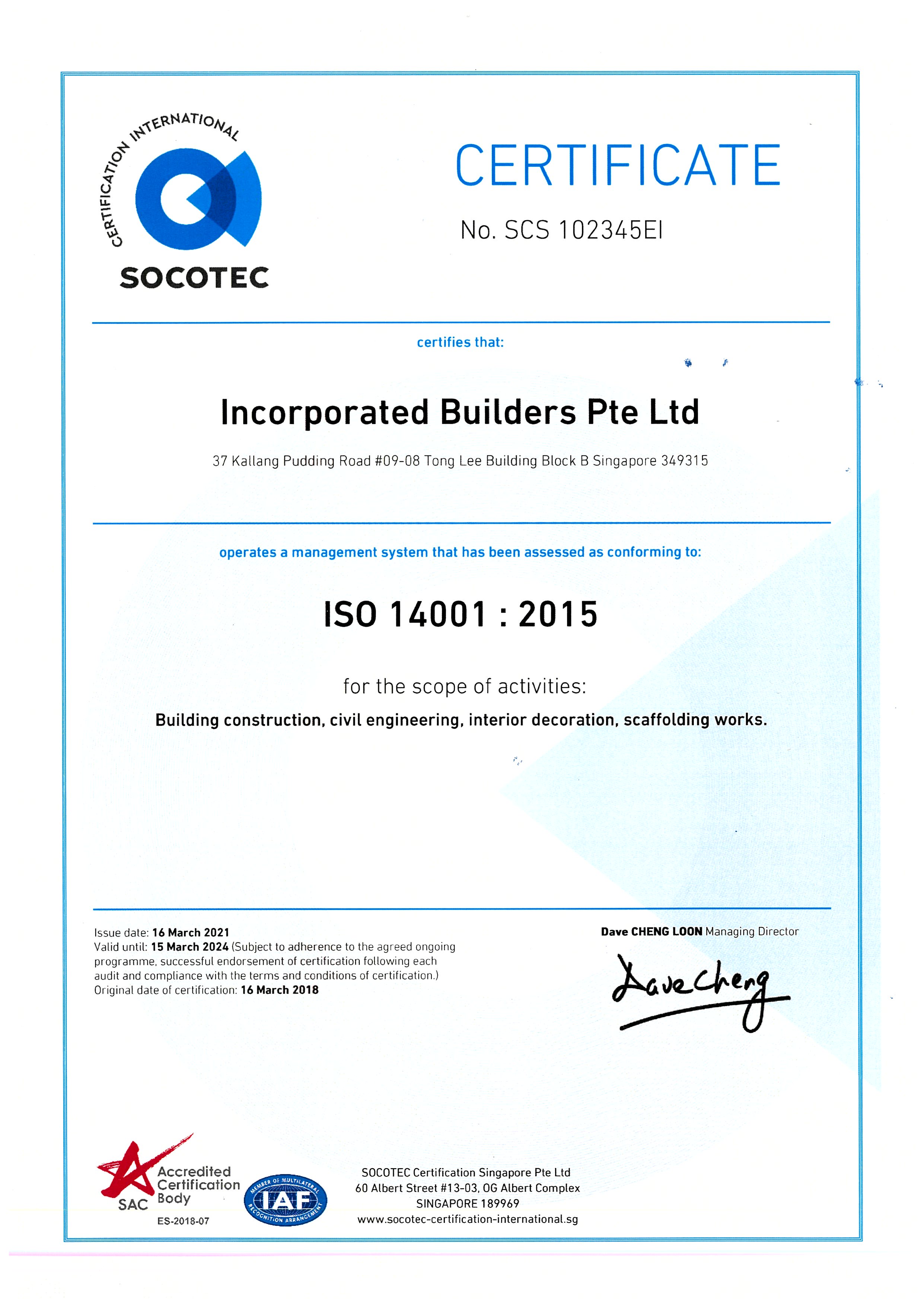 ISO 14001